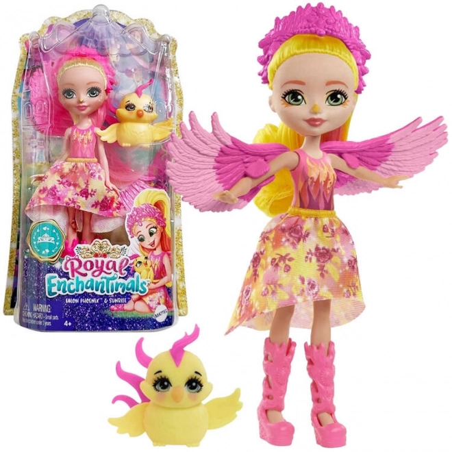 Lalka Enchantimals met knuffeldier Fenix