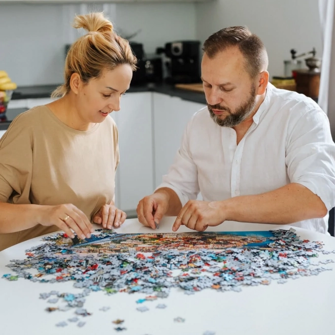 Puzzel 1000 stukjes Premium Plus Kwaliteit Stad Riomaggiore Italië