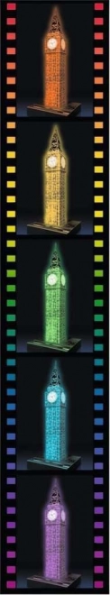 Puzzel 216 stukken 3D Big Ben Nacht