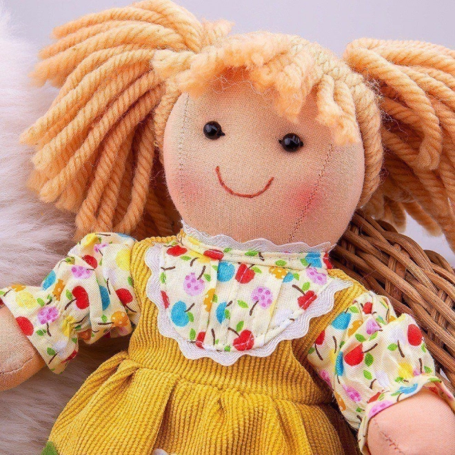 Stoffen pop Daisy 28 cm