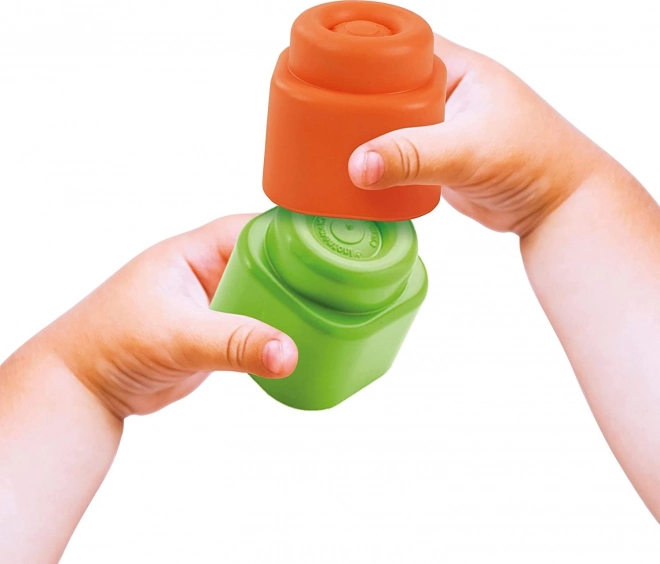 CLEMENTONI SOFT CLEMMY Sensorische inlegbal met blokjes