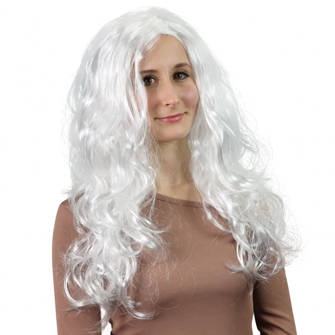 Pruik engel met lang haar