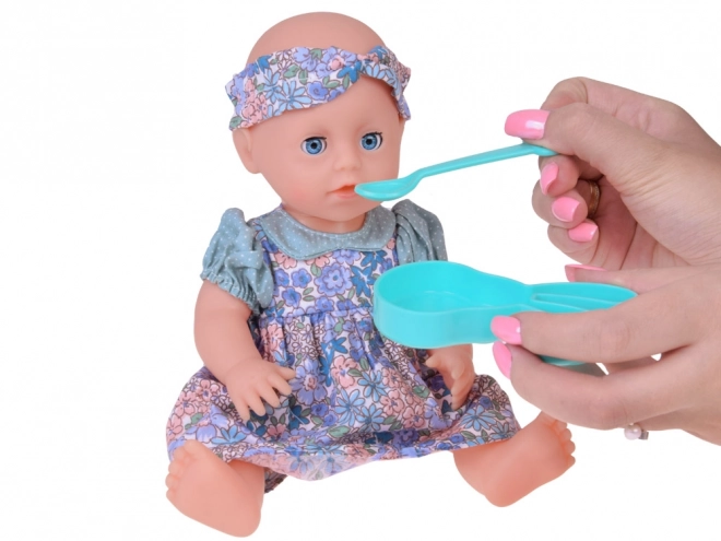 Collectie rubberen pop baby
