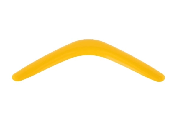 Bumerang plastic 28cm 3 kleuren