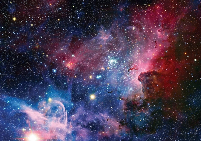 Puzzle Galaxy: Infrarood zicht op de Carina-nevel 500 stukjes