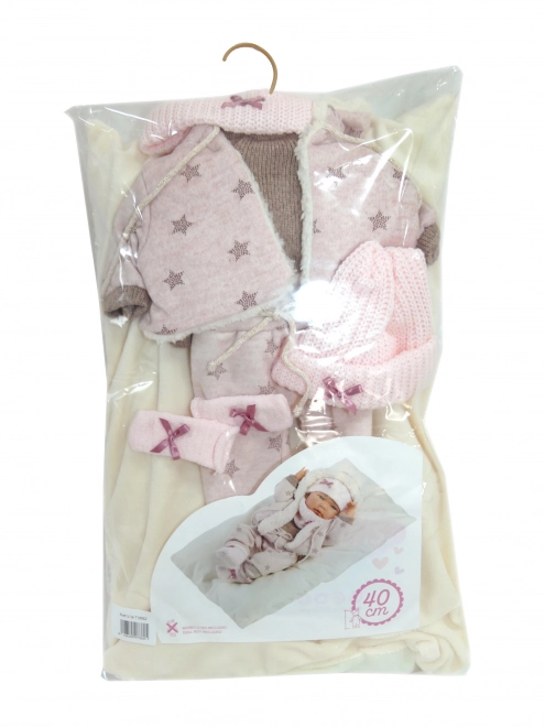 Llorens M738-82 kleding voor babypop NEW BORN maat 40-42 cm