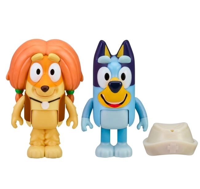 Set van figuren Bluey Doktersbezoek