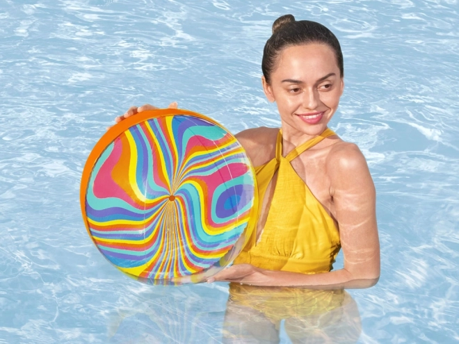 Bestway opblaasbare strandbal Tie-Dye Twist 46 cm