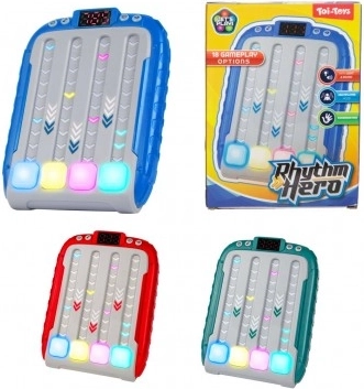 Digitale logische spel met lichtpijlen op batterijen