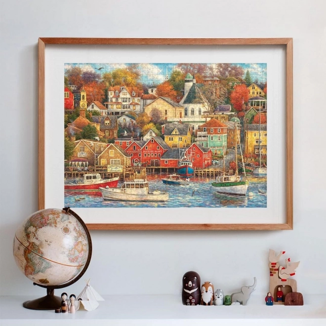 Puzzel 1500 stukjes Compact Goede Tijden Haven