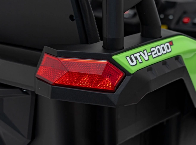 Elektrische kinderauto Buggy UTV 2000M Racing Groen
