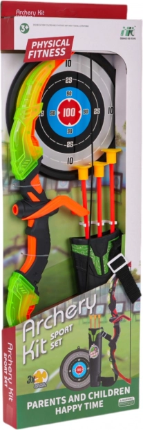 Boogschietset met koker en accessoires