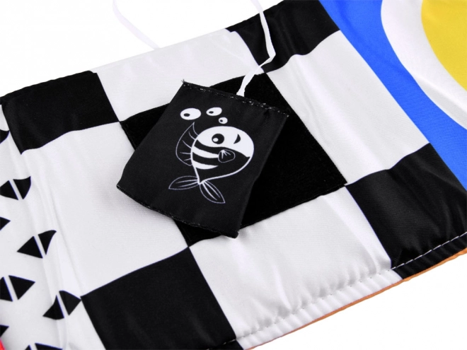 Vouwbare zintuiglijke boekje voor baby's