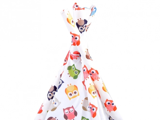 Kinder teepee tent Vrolijke uilen