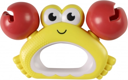 Rammelaar in de vorm van een krab voor baby’s