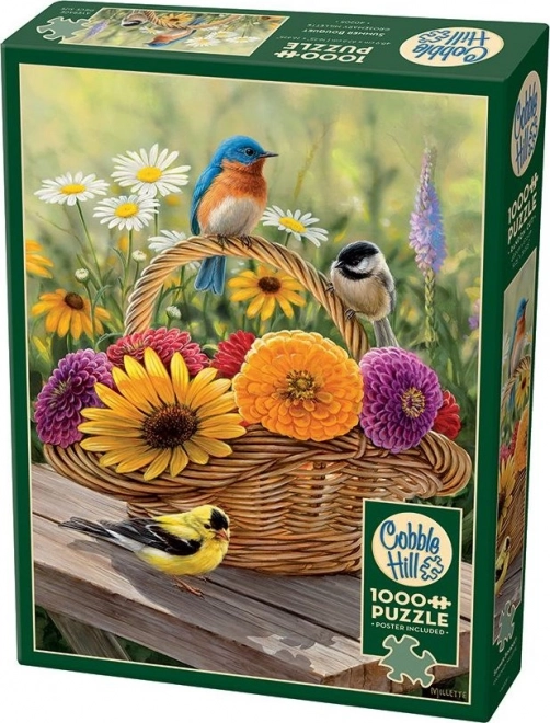 Zomerboeket Puzzel 1000 stukjes van Cobble Hill