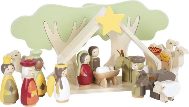 Small Foot Kerstmis houten kerststal