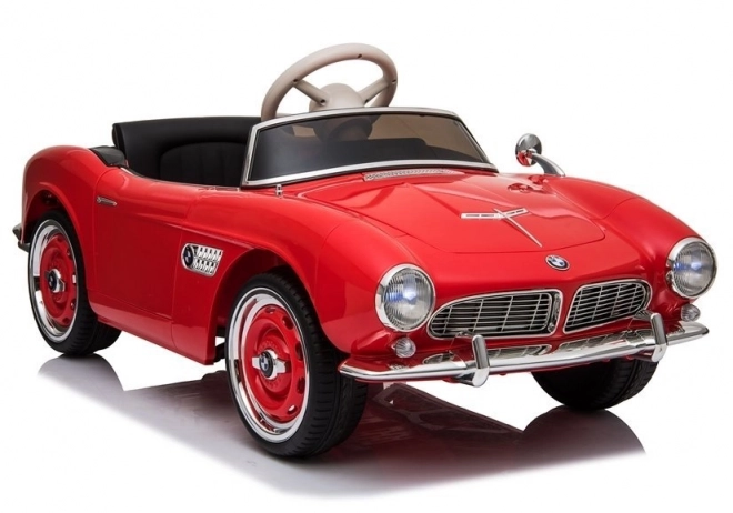 Accu auto BMW Retro rood