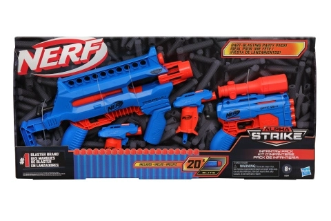 Nerf Alpha Strike Set van Blasters en Pijlen