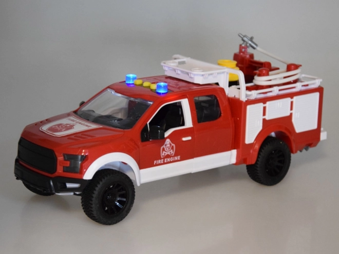 Brandweerwagen voor kinderen met geluid en licht