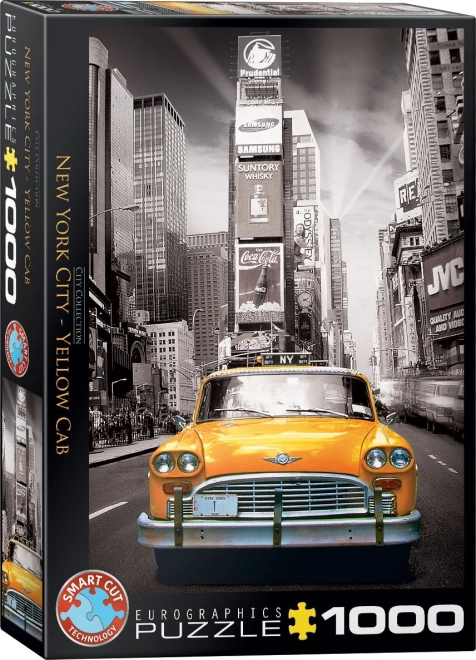 EUROGRAPHICS Puzzel Gele Taxi in New York 1000 stukken