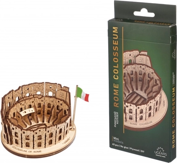 Ugears 3D houten mechanische puzzel Colosseum