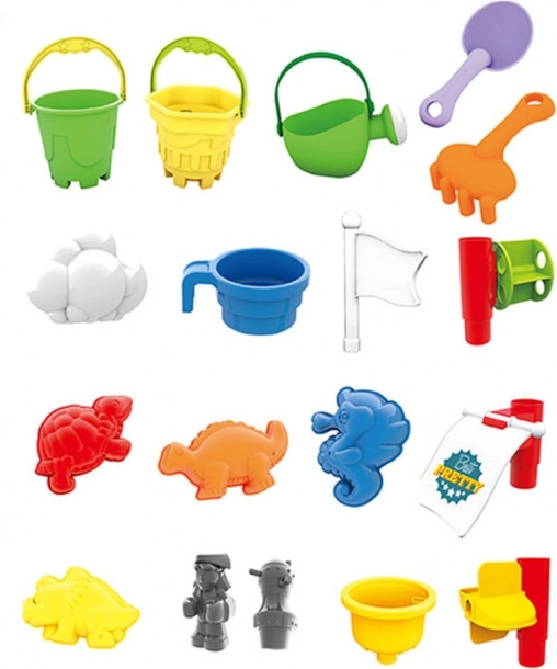 WOOPIE Water- en Zandtafel 3-in-1 Piratenschip