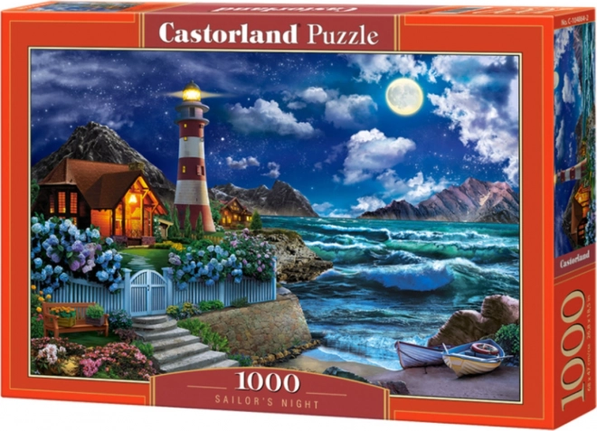 Puzzel 1000 stukjes Nacht van de Zeeman, Vuurtoren