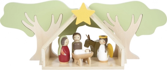 Small Foot Kerstmis houten kerststal