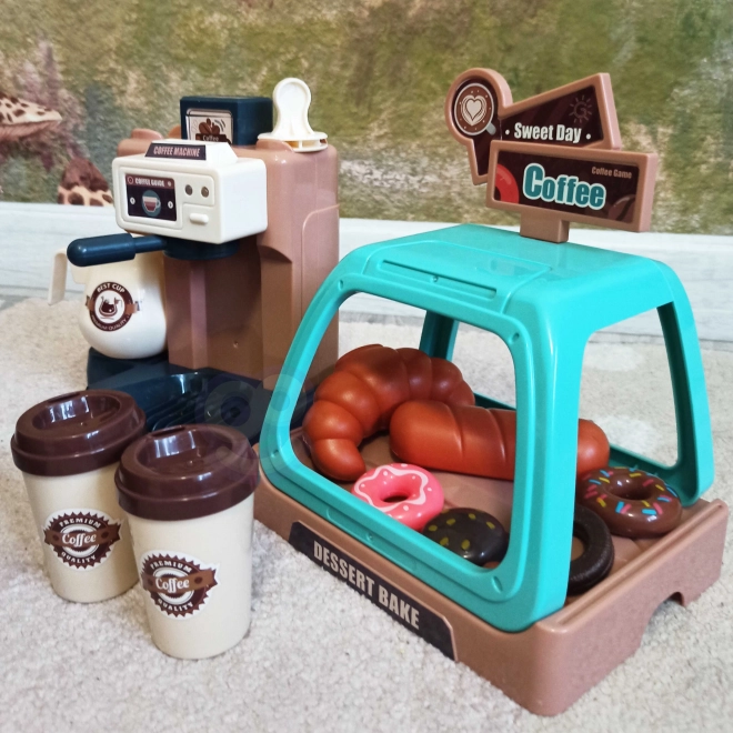 Leuke koffiemachine voor kinderen met accessoires WOOPIE