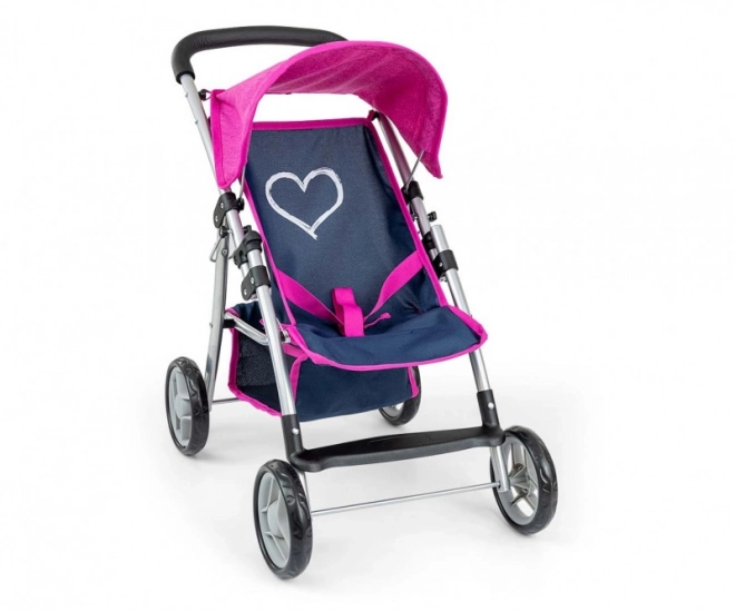 Kinderwagen voor poppen Natalie Prestige Marine
