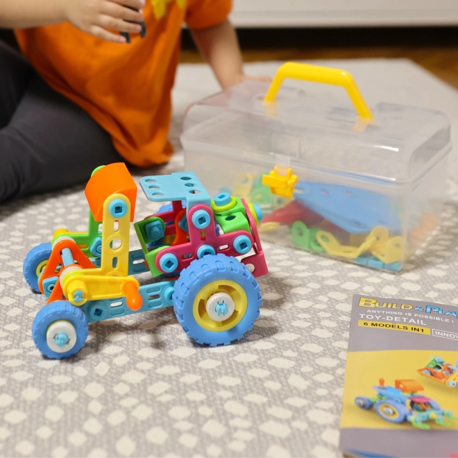 Constructieset Voertuigen voor Kinderen 6v1