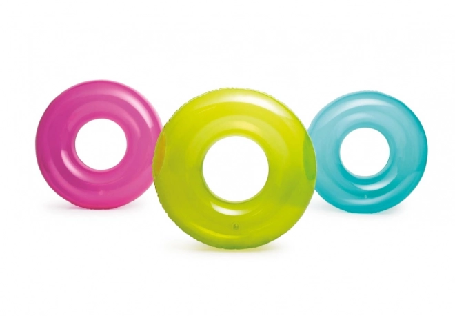 Opblaasbare ring 76 cm in 3 kleuren in zak