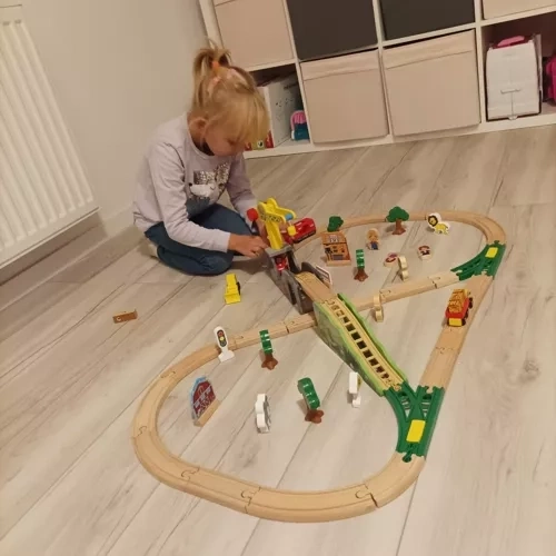 Houten Treinbaan Kruzzel 22495