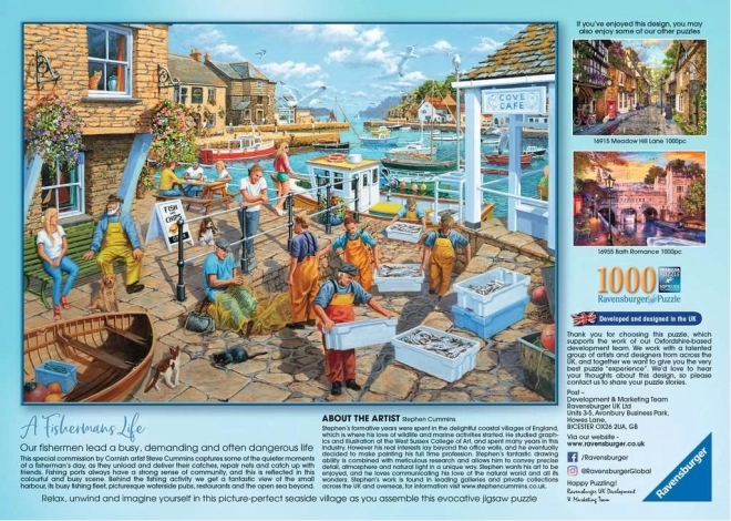 Ravensburger puzzel vissersleven 1000 stukjes