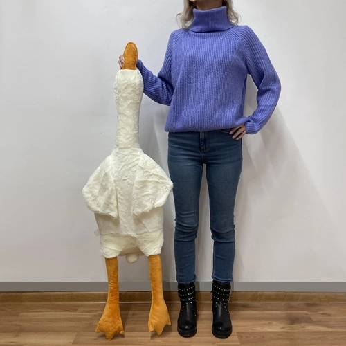 Grote pluchen gans voor kinderen 130 cm