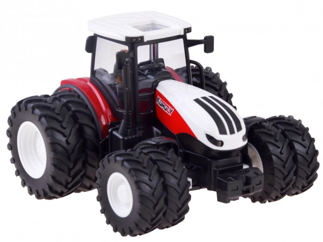 Afstandsbediende tractor met rubberen wielen + aanhanger RC0601