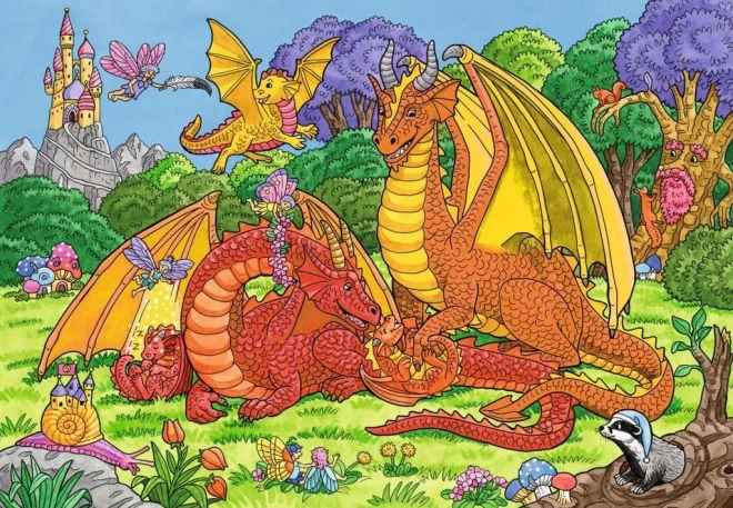 Ravensburger puzzel Magisch bos 2x24 stukken