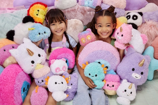 Pluche Grote Fluffie Stuffiez - Regenboog