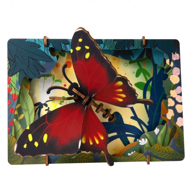 EscapeWelt 3D houten puzzel vlinder