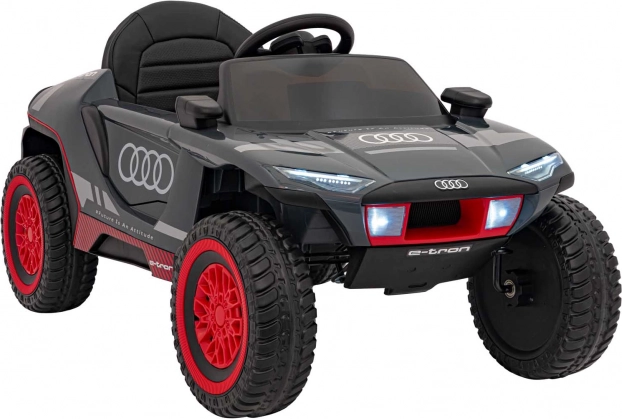 Elektrische kinderauto Audi e-tron grijs