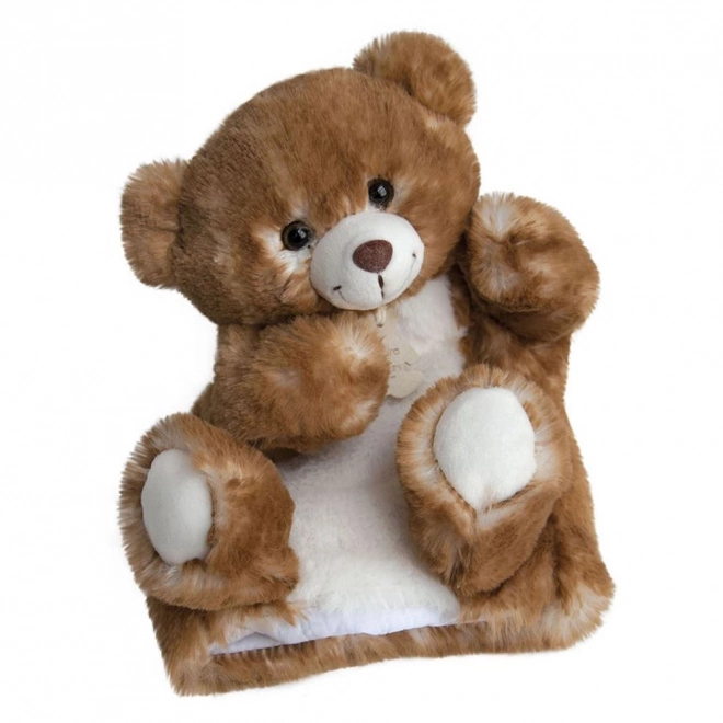 Pluchen Handpop Beertje 25 cm van Histoire d'Ours