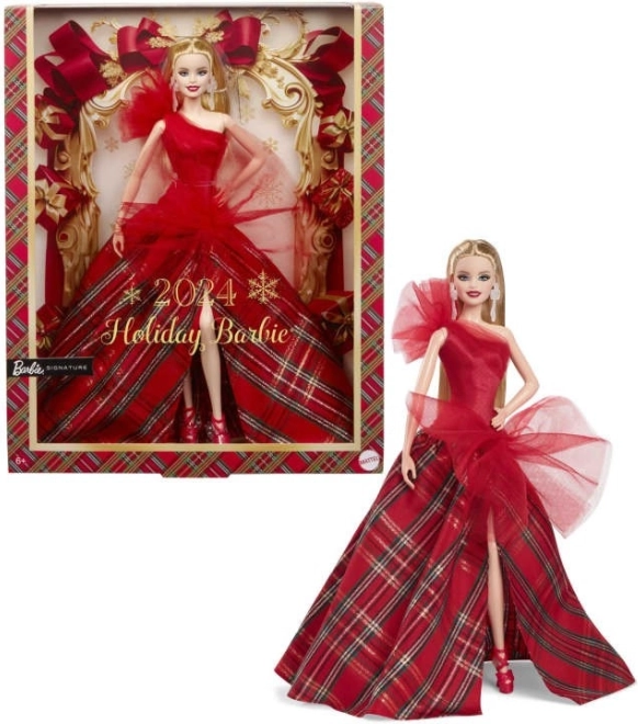 Feestelijke Barbie Pop 2024 Blondine