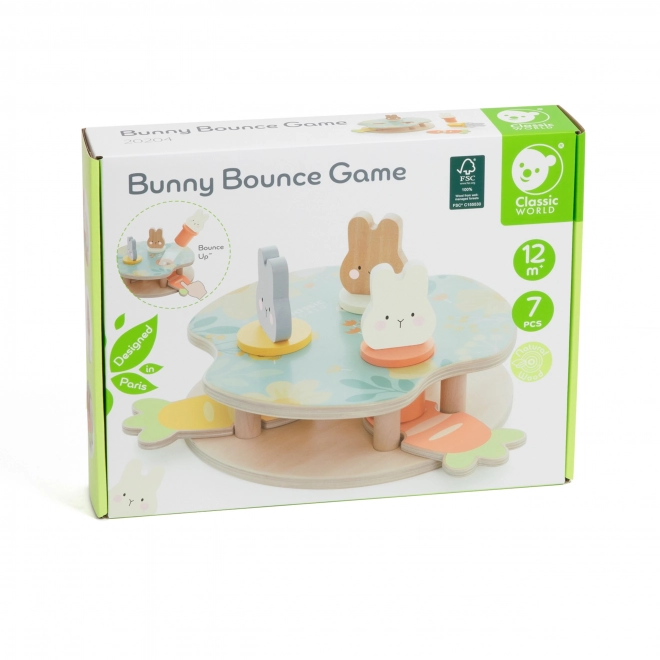 Houten spel Opduikende Konijntjes 12m+