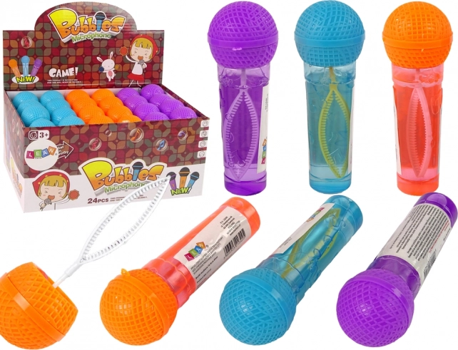 Zeepbellen-microfoon 40 ml – 3 kleuren