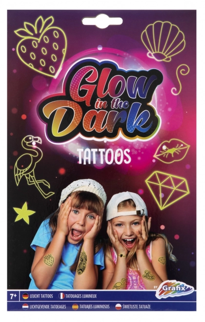 Lichtgevende tatoeages voor meisjes MOXY