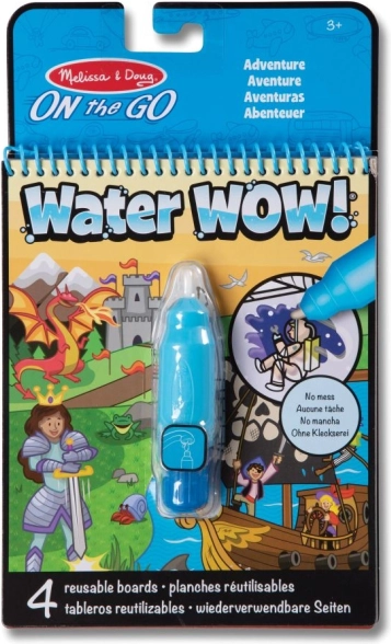 waterkleurboek water wow! avontuur