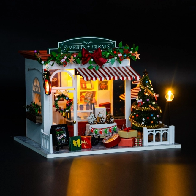 2Kids Toys miniatuur huisje kerstbanketbakkerij