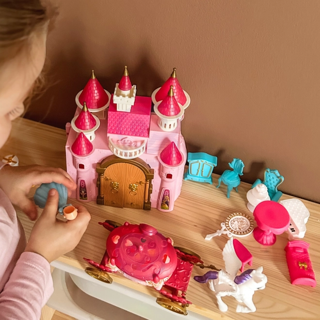 Interactief magisch kasteel met koets en accessoires