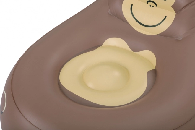 Opblaasbare stoeltje aapje voor kinderen